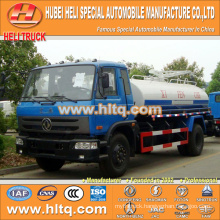 DONGFENG 4x2 10000L dung transport truck 190hp cummins engine